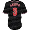 Trea Turner Baseball Jersey Bryce 3 Harper Bryson Stott Kyle Schwarber J.T. Realmuto Alec Bohm Nick Castellanos Aaron Nola Zack Wheeler Brandon Marsh Ranger Suarez