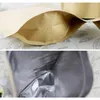 12 Rozmiar Doypack Kraft Paper Mylar Storage Torka stojak papiery do folii aluminiowej herbaty