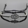 Braccialetti di fascino 1pc anil arjandas uomo bracciale micro pavimentazione cz hamsa distanzia