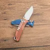 Fabrikspris G3512 Pocket Folding Knife 8Cr18Mov Satin Drop Point Blade Rostfritt stål Handtag utomhus Camping EDC Pocket Mapp Knives