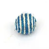 Cat Toys Sisal Ball Toy Multicolor Random Interactive Accessories Pet Dog Pets leveranser för katter och hundar