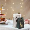 Present Wrap 12 18st Eid Mubarak Party Candy Box Favor Bag med klistermärken Ramadan Kraft Paper Festival Happy Al-Fitr Supply