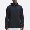 Lu lu uitlijn yoga citroen heren hoodies pullover sport met lange mouwen yoga outfit heren stijl losse jassen trui training fitness kleding vrijetijdsfeer 6611ess