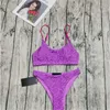 Großhandel Fashion Ladies Bikini Qualität Sommerschwimmfrauen Bikini Bikini Set Multicolor Time Beach Badeanzüge Wind Badebekleidung