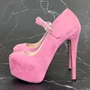 Olomm New Arrival Women Spring Pumps Sexy Stiletto Heels Round Toe Beautiful Violet Night Club Shoes Ladies US Size 4-20