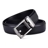 Cintos da personalidade do cinto de couro masculino Automático Buckle Buckle Casual Fashion Moda Materia Matada de trajes