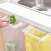 30PCS/lot Portable Trash Bag Holder Kitchen Bins Household Cabinet Door Wipe Hangers Trash Rack Kitchen Gadgets