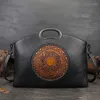 Bolsas de couro para mulheres 2023 Bolsas de luxo Bolsa mensageira Men Men Braço Vintage Laptop mens