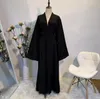 Этническая одежда Kaftan abaya dubai kimono cardigan turkey Ислам мусульманский хиджаб Длинное платье Абая для женщин халат Африка Африка.