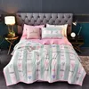 Ensembles d'édredons Courtepointes en coton lavé de haute qualité Printemps Été Mince Couette Enfants Adulte Couverture Douce Feuille Couvre-lit Sur Le Lit 230324