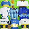 2023 CA BOCA Juniors Icon Collection Soccer Jerseys Carlitos Retro Maradona Tevez 2022 2023 Club Atletico Conmebol Libertadores voetbalshirt Men Sets Uniform
