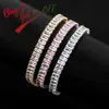 TOPGRILLZ 2020 New Baguette 8mm Tennis Chain Bracelet Iced Out Cubic Zirconia Hip Hop High Quality Fashion Charm Jewelry Gift X050303H