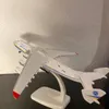 Oggetti decorativi Figurine 20cm Lega Unione Sovietica Air ANTONOV 225 Airlines Ucraina An-225 Mriya WORLD BIGGEST CARGO Modello di aeroplano Aereo Diecast Aircraft 230324