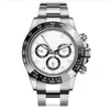 Herrkvinnor Paul Newman tittar på lysande armbandsur Gifts Holiday High Quality Orologio rostfritt stål Remsrörelse Titta på automatisk safirglas SB038 C23