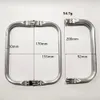 Bag Parts Accessories 5pcs 13cm 19cm 16cm 20cm 22cm 24cm 25cm 30cm Doctor Metal Purse Frame Handle for Bag Handbag DIY Sewing 0128 230324