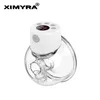 BreastPumps Ximyra S12 Hands Free Electric Pumps Mother Milk CTOR Portable Air Pump Wearable Wireless Pump 230323
