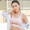 Women's Blouses Sexy Women Tops O-Neck Hollow Blouse Bra Tank Cropderwear Crop Top Wit Zwart Mouwloze Slash Neck S-XL