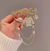 Klassisches Design Pin Broschen Kristall Schleife Blume Perle Kamelie 5 Broschen Schmuck Vintage Schnalle Pin