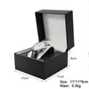 Watch Boxes Cases Carved Custom Watch Box Gift Packaging Special Right Angle Car Line Flip PU Leather Watch Storage Box Display Brand COL 230324