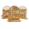 Oggetti decorativi Figurine Ramadan Conto alla rovescia Calendario Legno Eid Mubarak Ornamento Kareem Ramadan Decorazione per la casa Decorazione islamica musulmana per feste AL Adha 230324