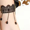 Charm Armbänder YiYaoFa DIY Spitze Arm Armband Für Frauen Armreifen Mode Sommer Mädchen Schmuck Handgemachte Gothic YAT-76