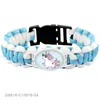 Charme Pulseiras WANGAIYAO Moda Temperamento Tudo Trançado Pulseira Personalidade Animal Bonito Guarda-chuva Sete Núcleos Corda