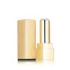 Storage Bottles Luxury Elegant Gold Square Empty Lip Lipgloss Lipstick Tubes Portable Cosmetic Containers Lips Tube 12.1 Cup Size