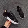 Fashion Best Top Quality real leather Handmade Multicolor Gradient Technical sneakers men women famous shoes Trainers size35-45 2318591465