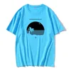 Męskie Tshirty Summer House Album plażowa 3D drukowana koszulka o szyja krótkie rękaw hawajskie zabawę sąsiedztwo plus luźne swobodne top 230322