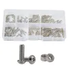 Tool Parts Hex Button Socket Head Cap Screw Nut Hexagon Metric Thread Machine Bolt Assortment Kit Set 304 Stainless Steel M2 M3 M4 M5 M6 230323