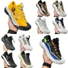 Scarpe da corsa classiche Sneakers con superficie in mesh Scarpe da jogging antiscivolo Scarpe da esterno con lettere Scarpe da uomo con lacci ultraleggere con fondo spesso Scarpe da donna alla moda traspiranti