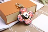 High Quality Keychain Classic Luxury Designer Sun-flower Key Chain Men Car Keyring Women Buckle Keychains Bags Pendant Ring With Box And Dustbag J105