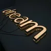 Decorazione per feste El Sign Board Company Segnaletica acrilica in alluminio personalizzata per negozi all'aperto Business 3d Led