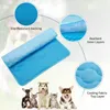 Kattenbedden huisdier koel bedmatten koele pads wasbaar comfort ademende voor honden katten binnenshuis buiten slaapmat zomer weer weer