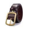 Moda Smooth Burchle Belt Retro Design Relado Fino Cintos para homens Largura das mulheres 3,8 cm Genuíno Capo de vaca 14 cor opcional de alta qualidade