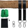 Tillbehör Tree Swing Strap Kit justerbar axel 300 kg karabinerkrok för snabb och enkel installation N6