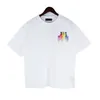 Ummer Paris Mens T-Shirts Tasarımcı Tee Mektup Tshirt T Shirt Klasik Moda Kadın Kısa Kollu Pamuk T-Shirt Üstler S-XL