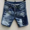 Jeans masculinos estilo de verão masculino shorts jeans slim slim d099