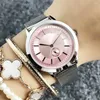 Montres-bracelets Marque Montres Hommes Femmes Fille Couple Amoureux Style Quartz Casual Acier Métal Bande Horloge A18