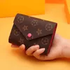 Rooyduo New designer button women short wallets female fashion zero purse European style lady casual clutchs short wallet Card with box