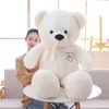 Poupées en peluche 1 pc 90 110 cm mignon ours en peluche jouets cloutés belles poupées cadeaux pour filles enfants enfants anniversaire cadeau de Noël 230323