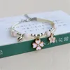 Charm Bracelets Cartoon Rabbit Flower Cute Animal Bracelets Children's best Friends Jewelry Gifts