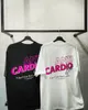 T-shirts pour hommes ANTI CARDIO Casual Surdimensionné manches courtes coton t-shirt Gym Fitness Mâle Entraînement Coton T-shirts Top Vêtements de mode 230324