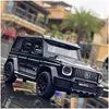 Diecast Model Cars Car 1/32 G700 G65 Suv Alliage Simation Metal Toy Offroad Vehicles Sound Light Collection Childrens Gift Drop Delive Dhp8K