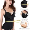 Women's Shapers CXZD Plus Size S-4XL Body Shapers Vest Waist Trainer Slimming Vest Shapewear Weight Loss Waist Shaper Corset 230324