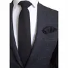 Neck Tie Set Ricnais 8cm Wool Necktie Solid Plaid Tie For Men Quality Cashmere Tie and Handkerchief Cravats Set Suit For Wedding Party 230324