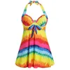 Set di gonne da bagno da donna per donna 3x costume da bagno da donna 1 pezzo bikini a vita alta