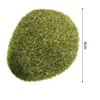 Decorative Flowers Creative Simulation Moss Stone Micro Landscape Garden Decor Ornaments Artificial Fake Flocking Aquarium