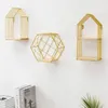 Decorative Objects Wall hanging room frame Iron goods rack Multifunctional bedroom wall storage rack