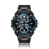 Armbanduhren Ankunft Herren Grüne Armbanduhren für Männer Uhr Sport Wasserdicht Datum Analog Digital Dual Display Uhr Geschenk